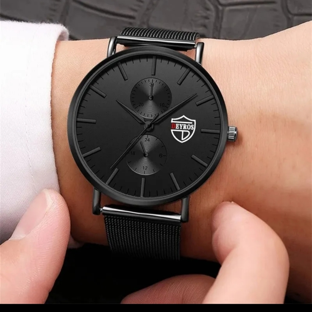 Black Quartz Watch